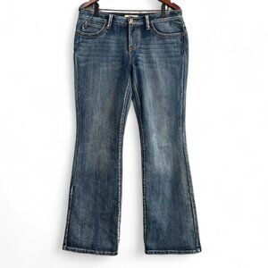 Brina & Em Womens Jeans Size 10 Blue Denim Boot Cut Mid-Rise